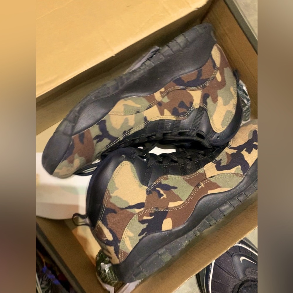 Jordan 10 Woodland Camo Men’s Size 10.5